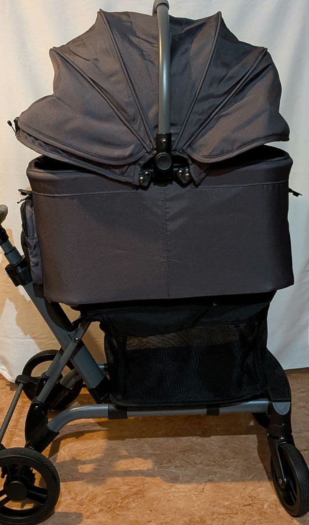 美品　Wiz X　ウィズエックス　エアバギー　airbuggy　コットカバー　付