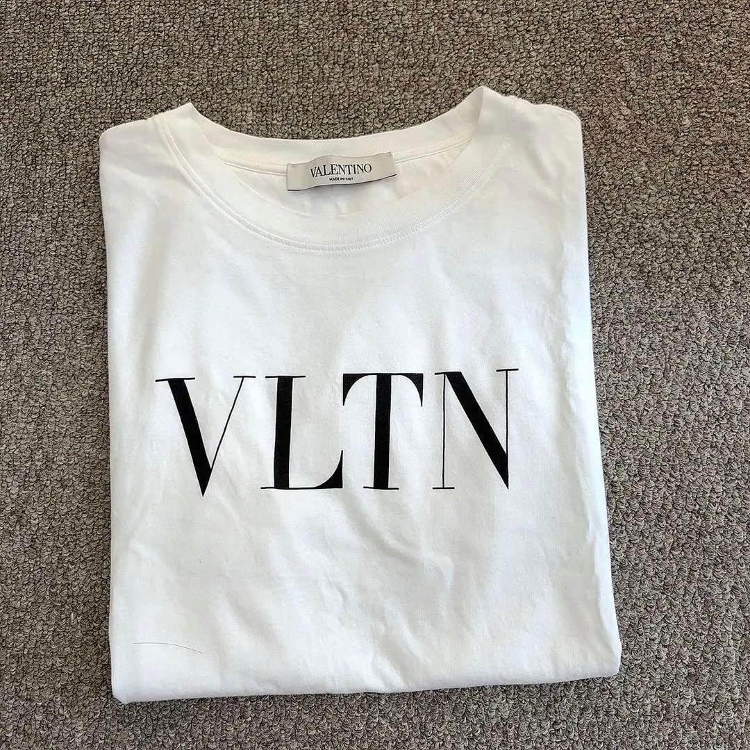 VALENTINO VLTN ロゴ Tシャツ ホワイト