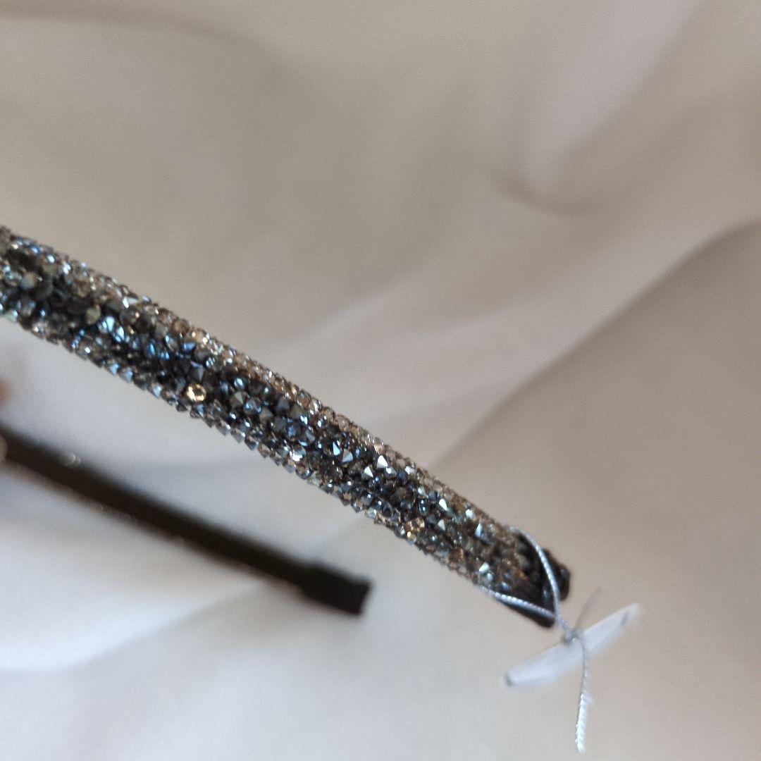 ＊美品＊Swarovski クリスタル カチューシャ