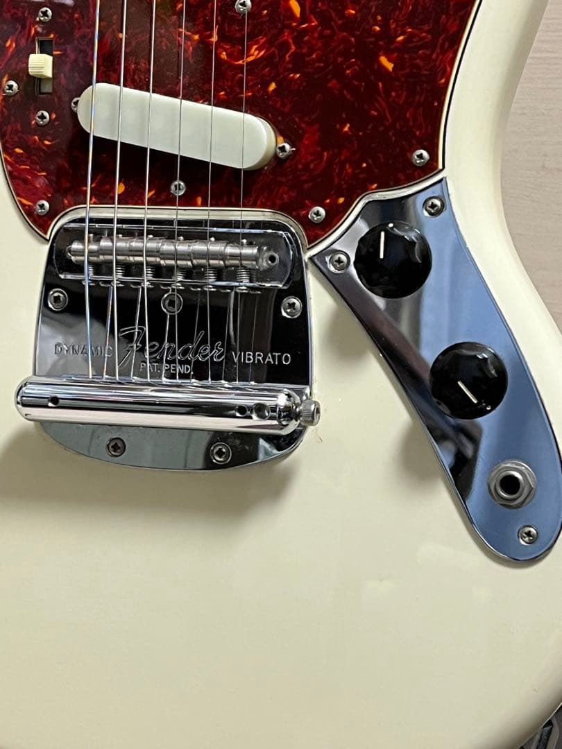 バ*ン様 即発送 fender japan MG65 ナット牛骨 総合調整済み