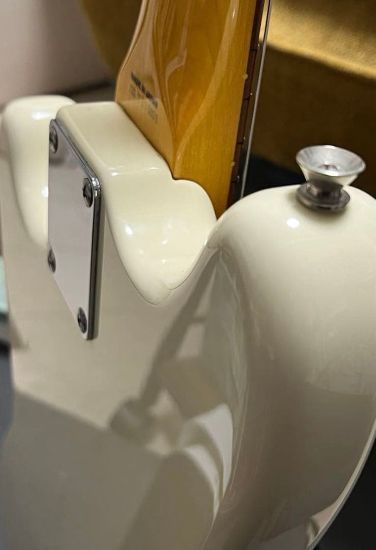 バ*ン様 即発送 fender japan MG65 ナット牛骨 総合調整済み