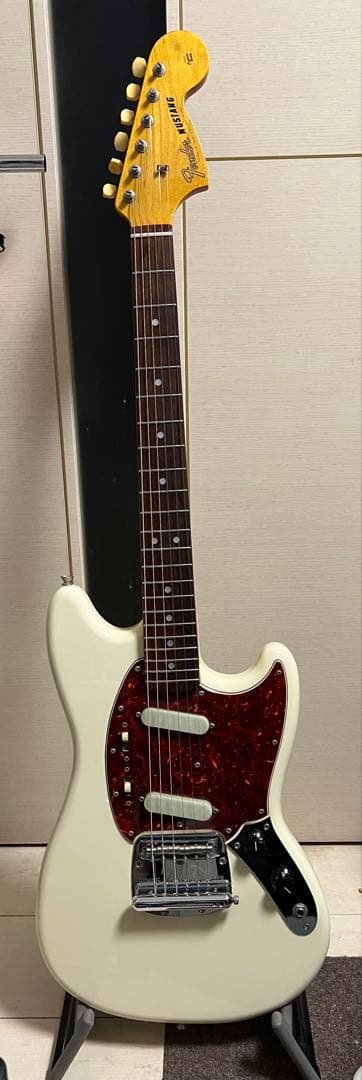 バ*ン様 即発送 fender japan MG65 ナット牛骨 総合調整済み