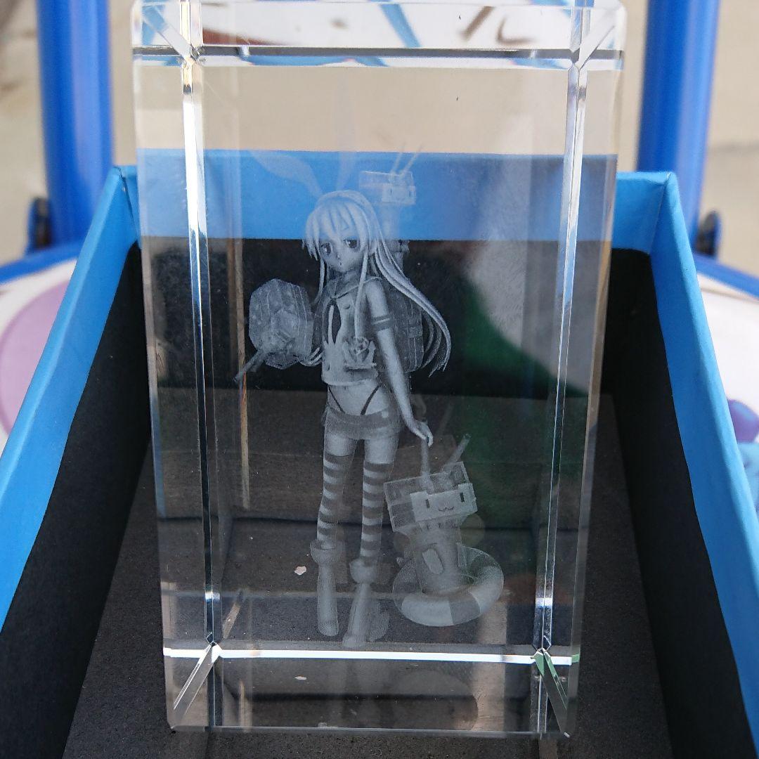 ゲームセンター限定非売品・新品未使用:３Ｄクリスタル(艦これ・島風)