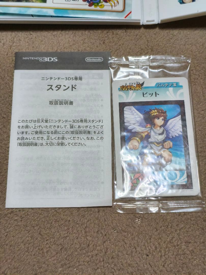 新・光神話 パルテナの鏡　スタンド付き　付属品完備