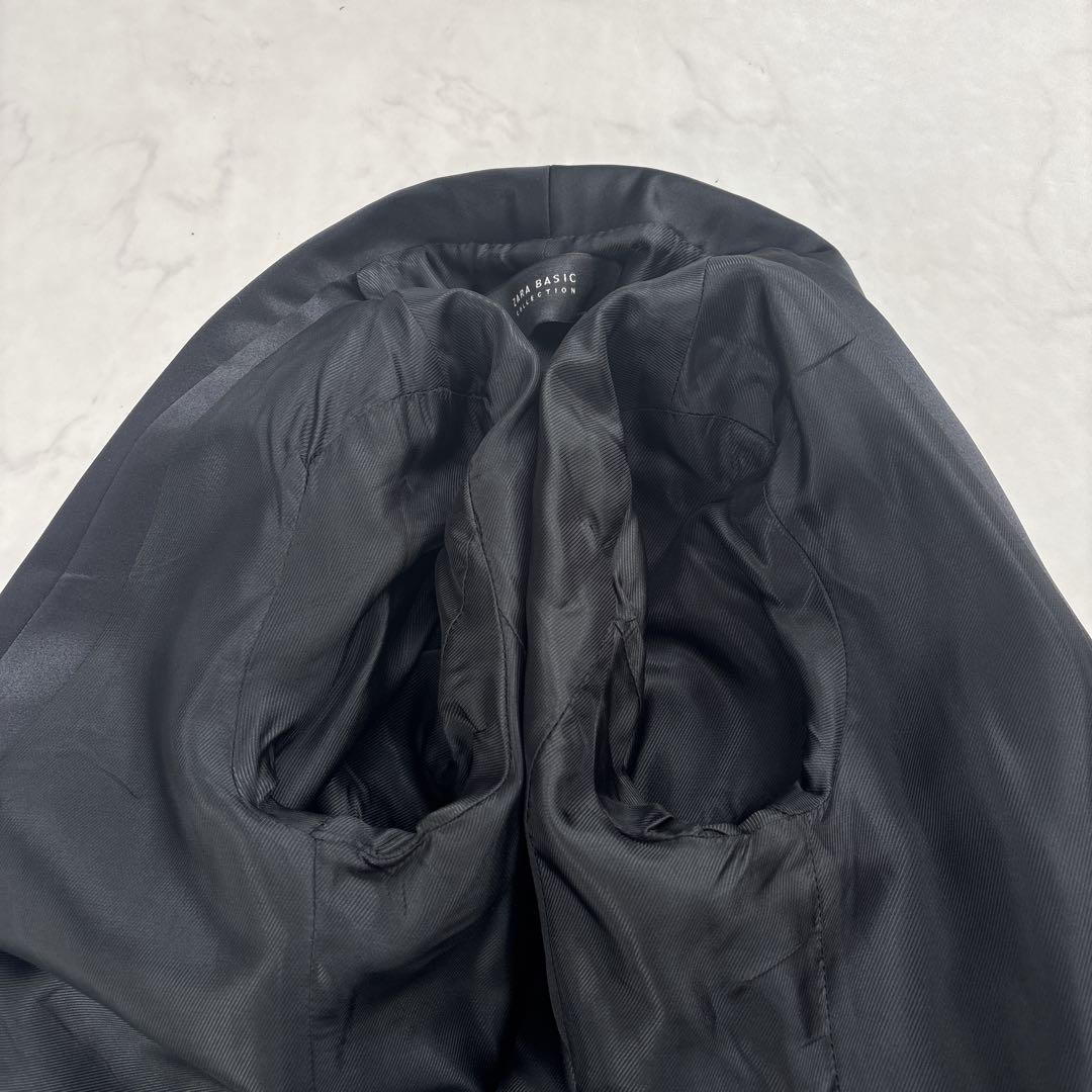 美品✨ ZARA collection サテン襟 タキシードジャケット 黒 L