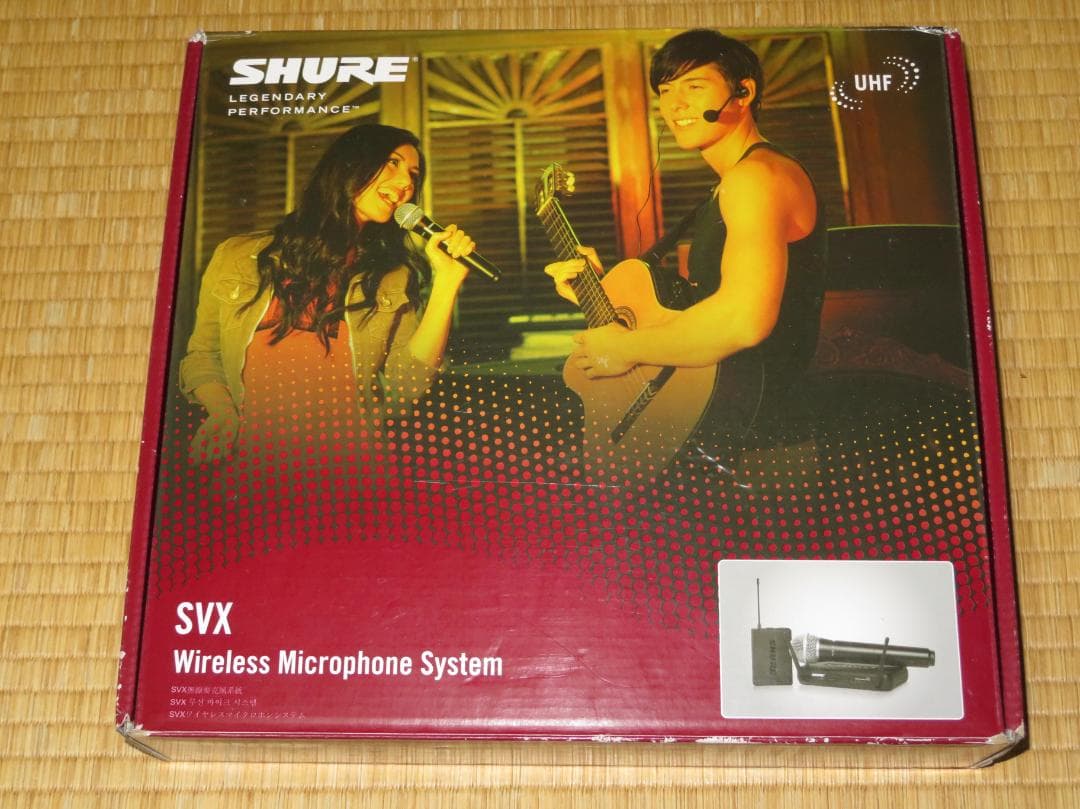 配信機器・PA機器・レコーディング機器 SHURE SVX14J/CVL-JB1