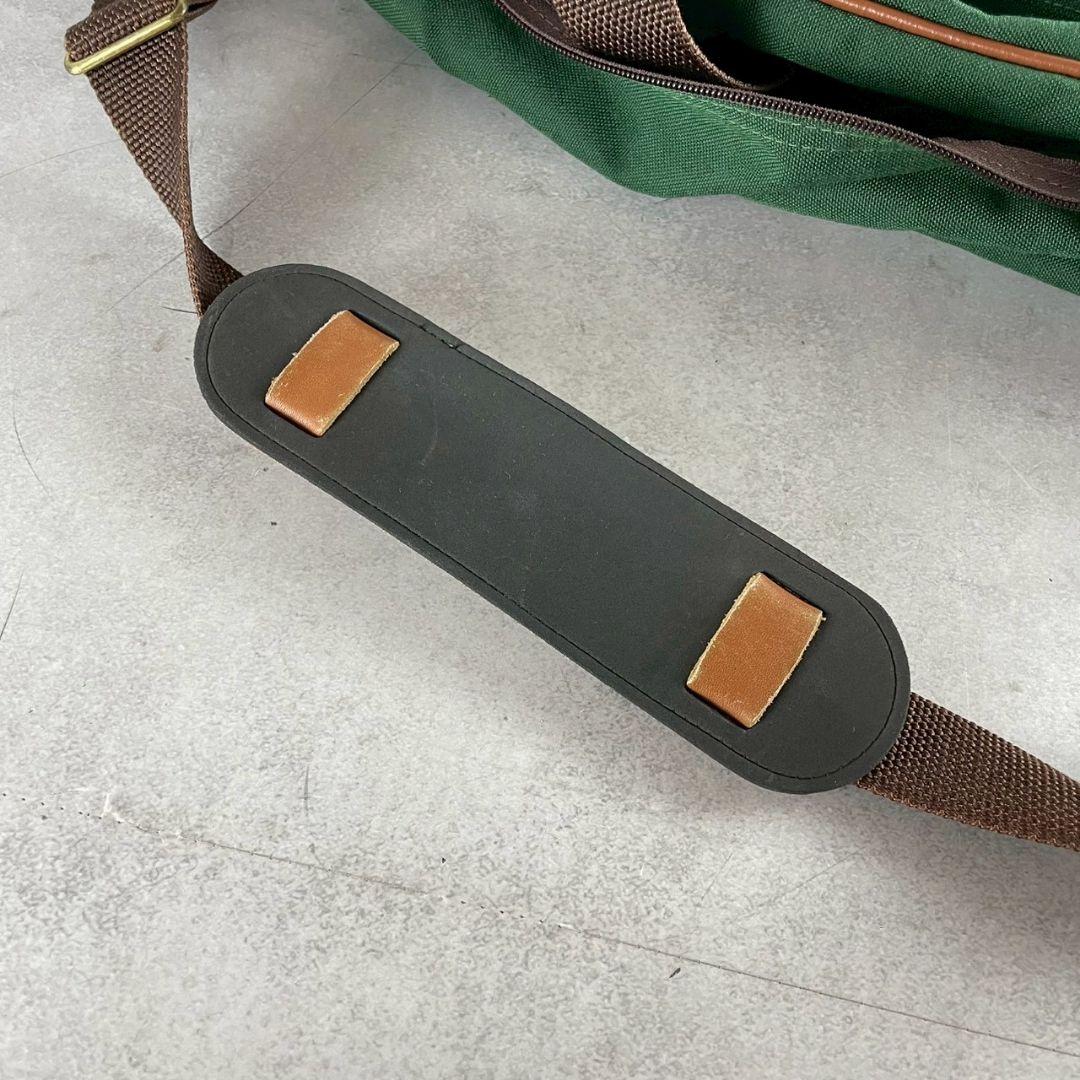 80’s●OLD L.L.Bean 2way ボストンバッグ アウトドア 緑