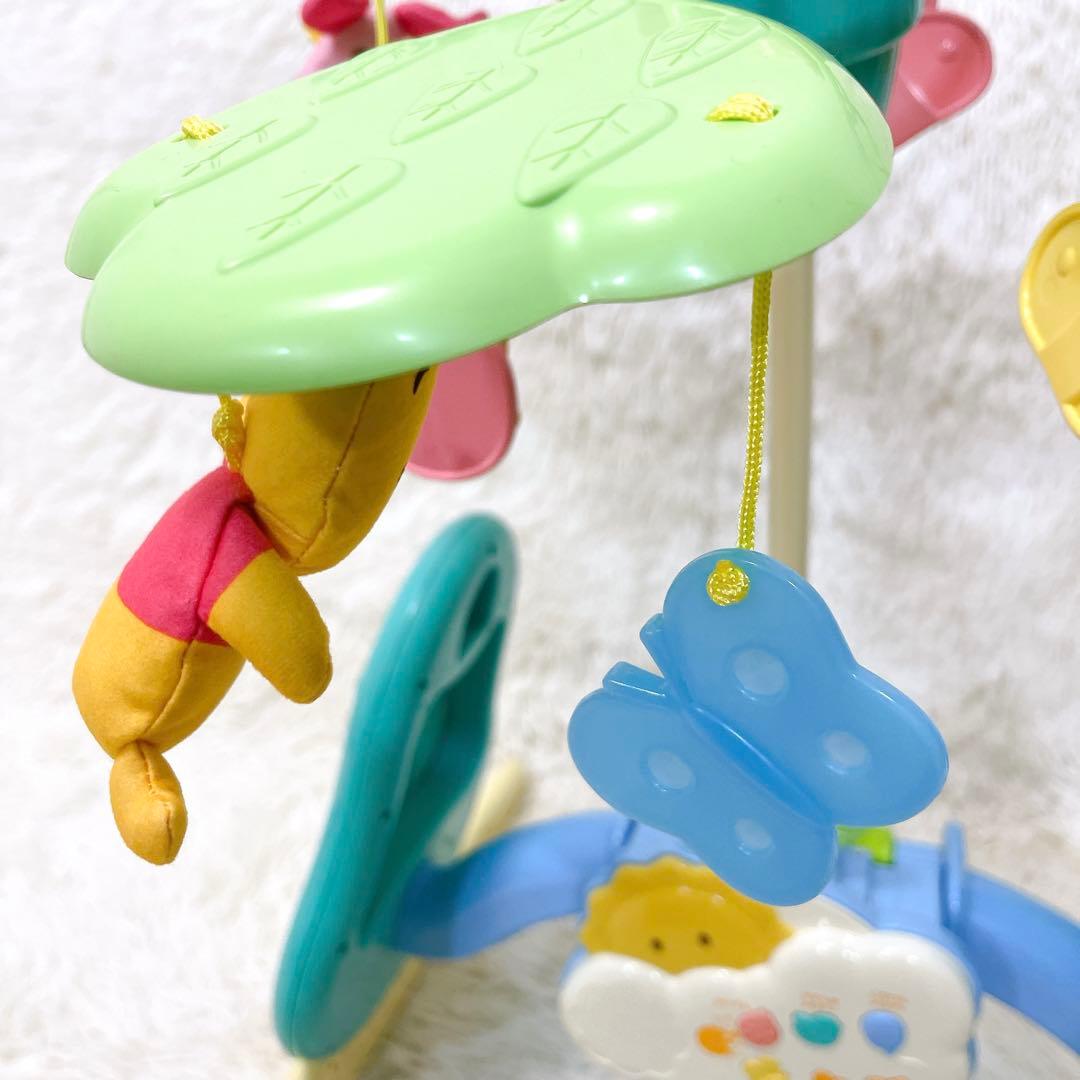 タカラトミー くまのプーさん えらべる回転 6WAYジムにへんしんメリー 美品