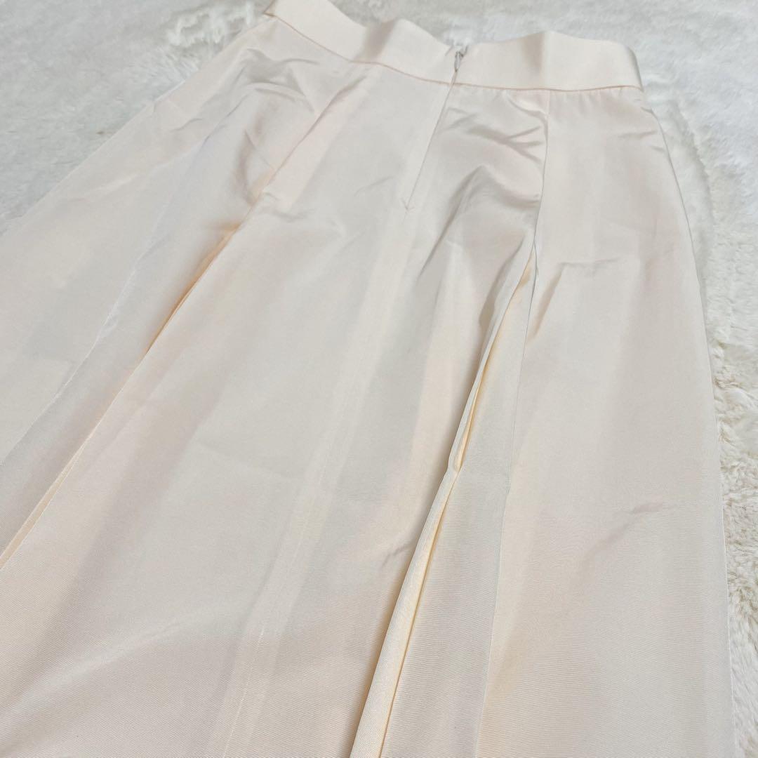 【新品タグ付き】ANAYI トリアセグログランフレア 【36】 アイボリー 春