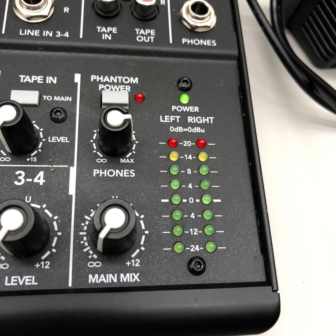 【極美品】MACKIE　マッキー　アナログミキサー　402VLZ4　箱付き　O