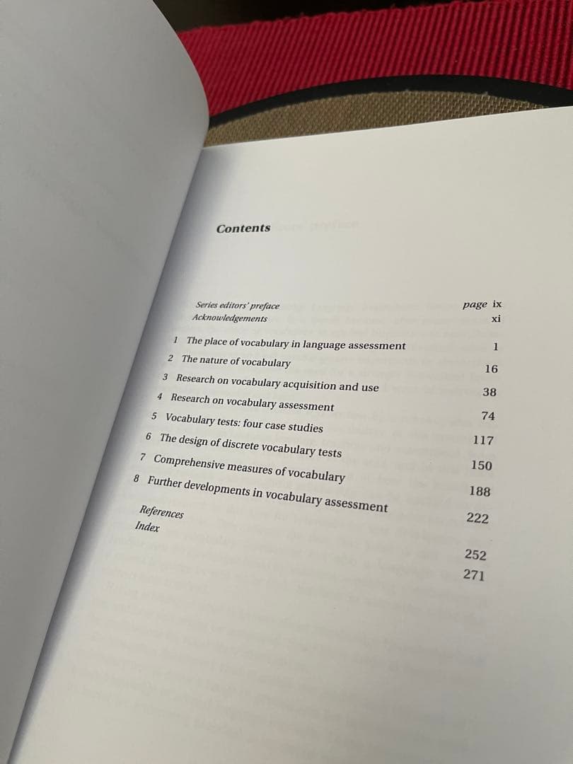 洋書 Assessing Vocabulary by John Read