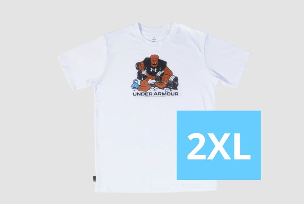 Under Armour ドラクエコラボ Tシャツ 2XLサイズ 白 1枚