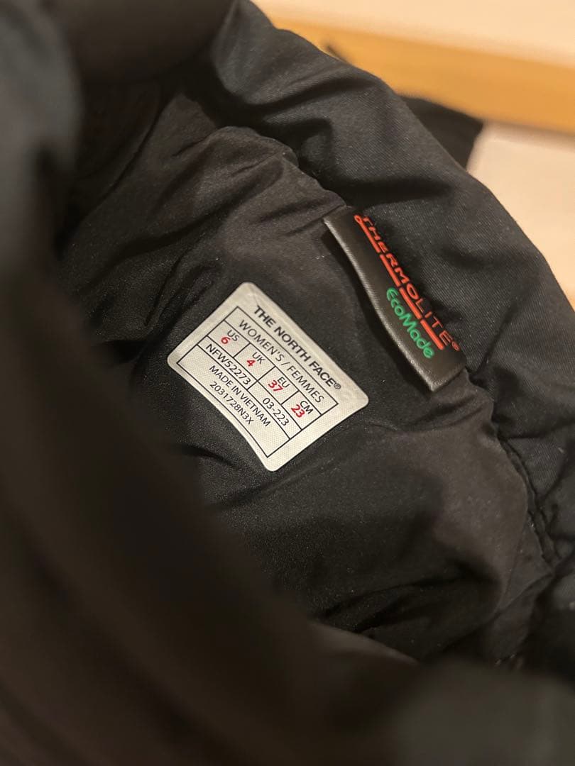 THE NORTH FACE ブラック スノーブーツ