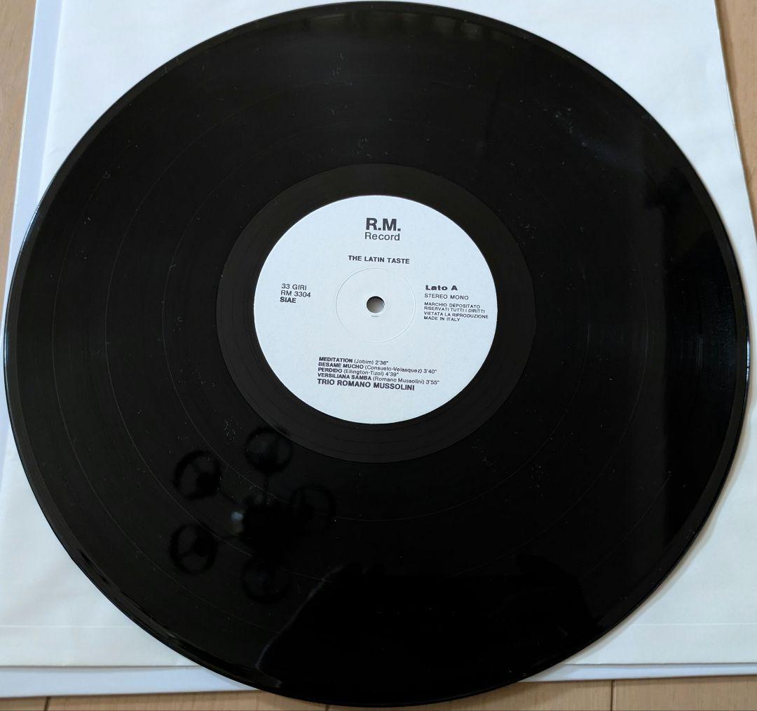 洋楽 LP THE LATIN TASTE - ROMANO MUSSOLINI