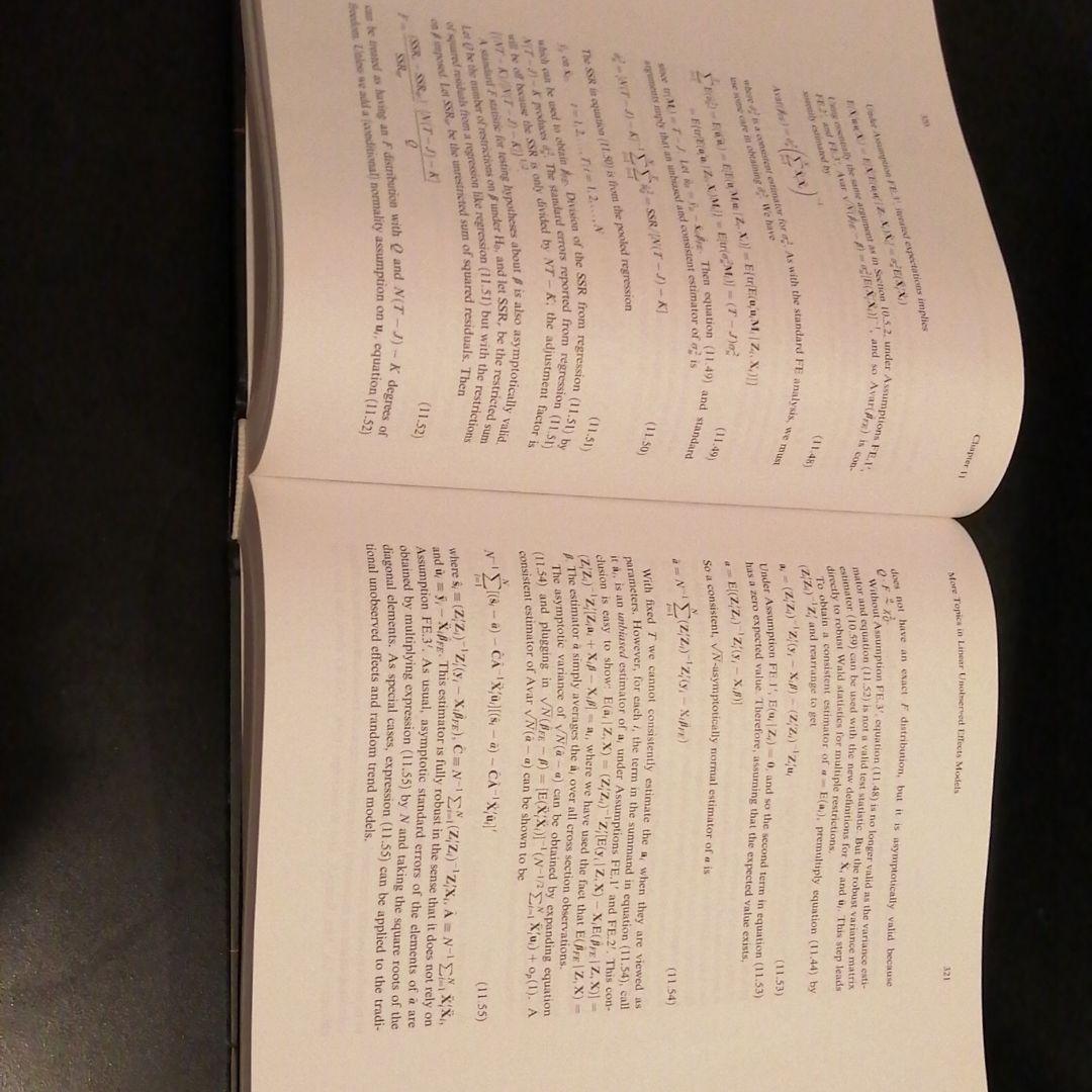 洋書 Econometric Analysis Wooldridge