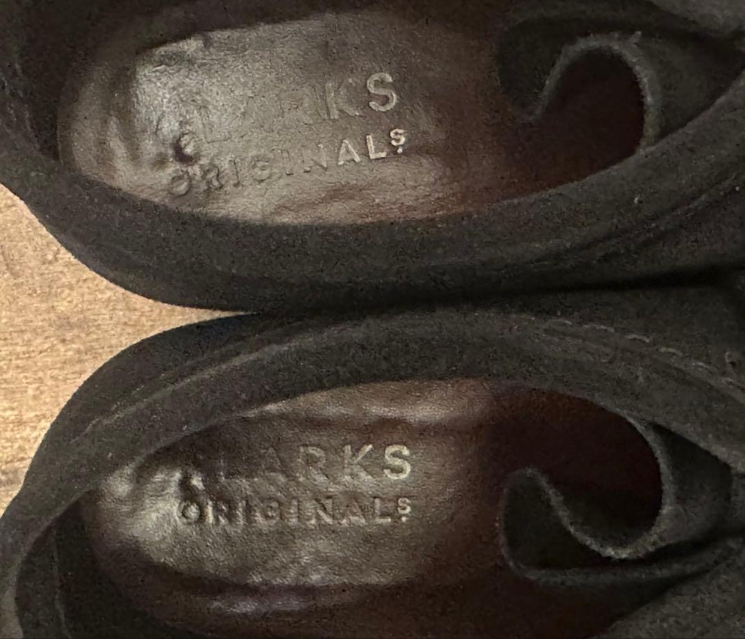 Clarks クラークス ワラビーブーツ ブラック(表記26.5cm)