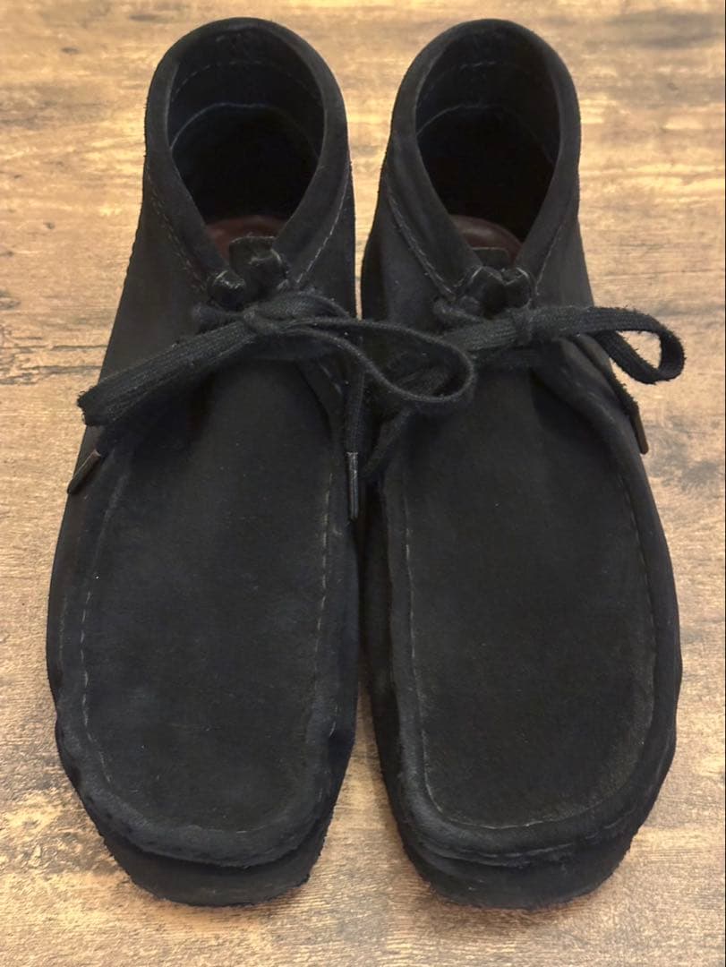 Clarks クラークス ワラビーブーツ ブラック(表記26.5cm)