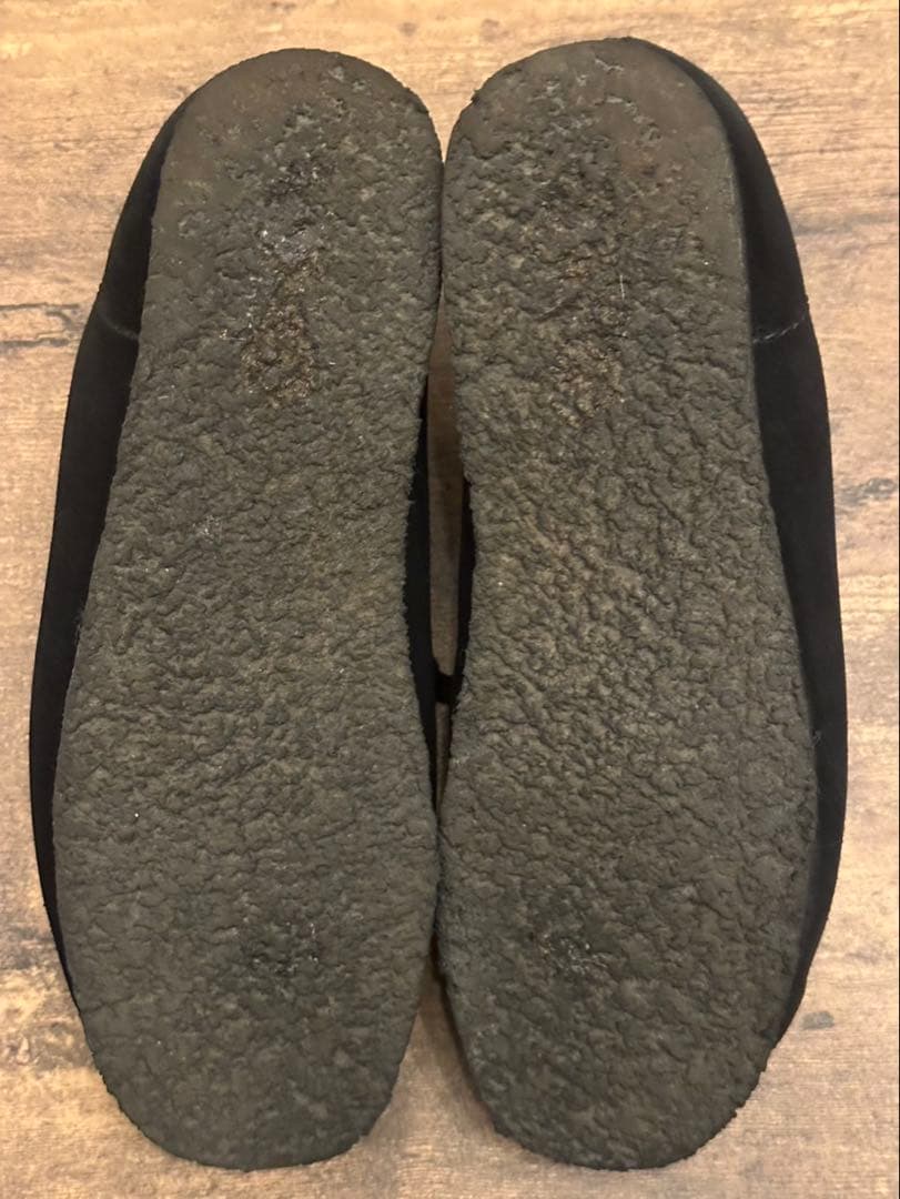Clarks クラークス ワラビーブーツ ブラック(表記26.5cm)