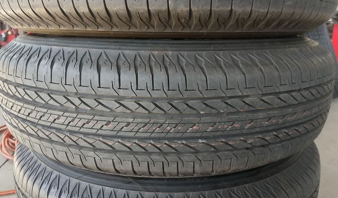 新車外し ブリヂストン 195/80R15 10分山 ジムニー ノマド シエラ