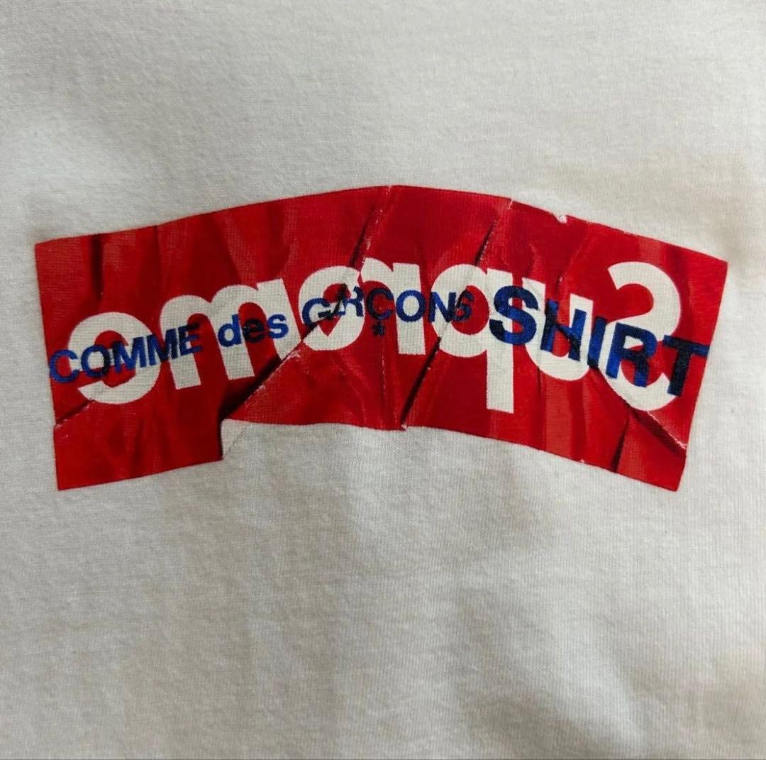 COMME des GARÇONS SHIRT / Supreme TシャツM
