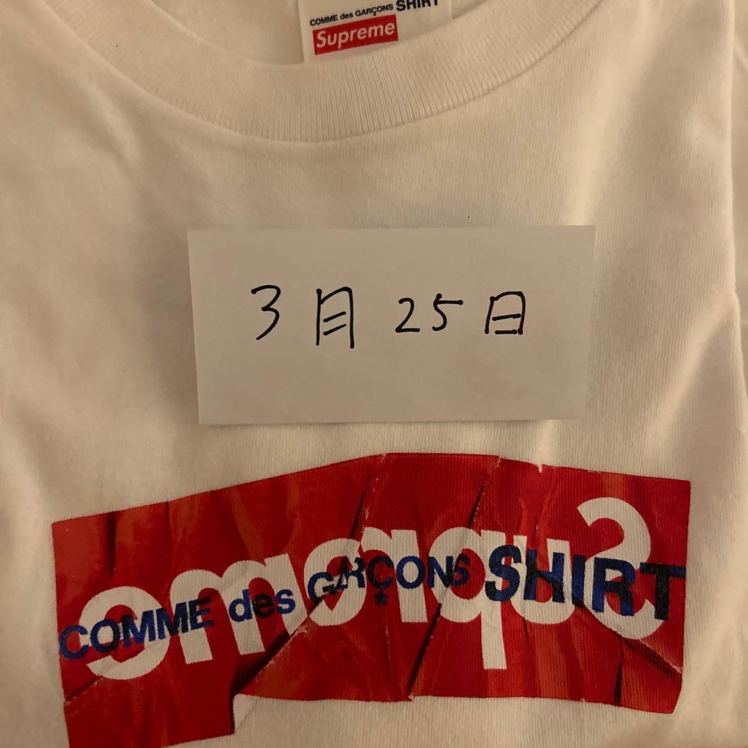 COMME des GARÇONS SHIRT / Supreme TシャツM