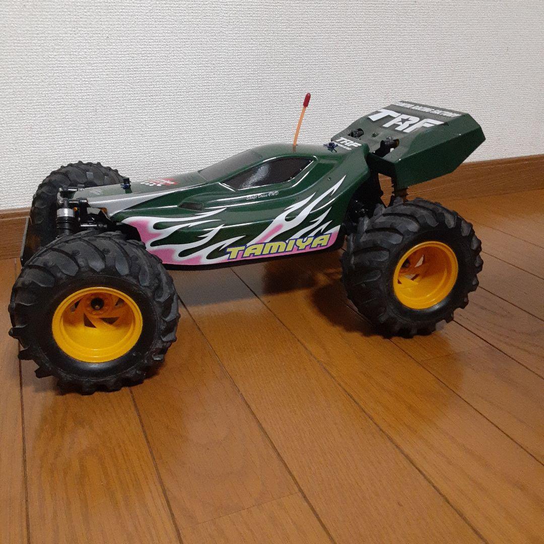 TAMIYA.DF-02. オフロードラジコンカー、メカ付き