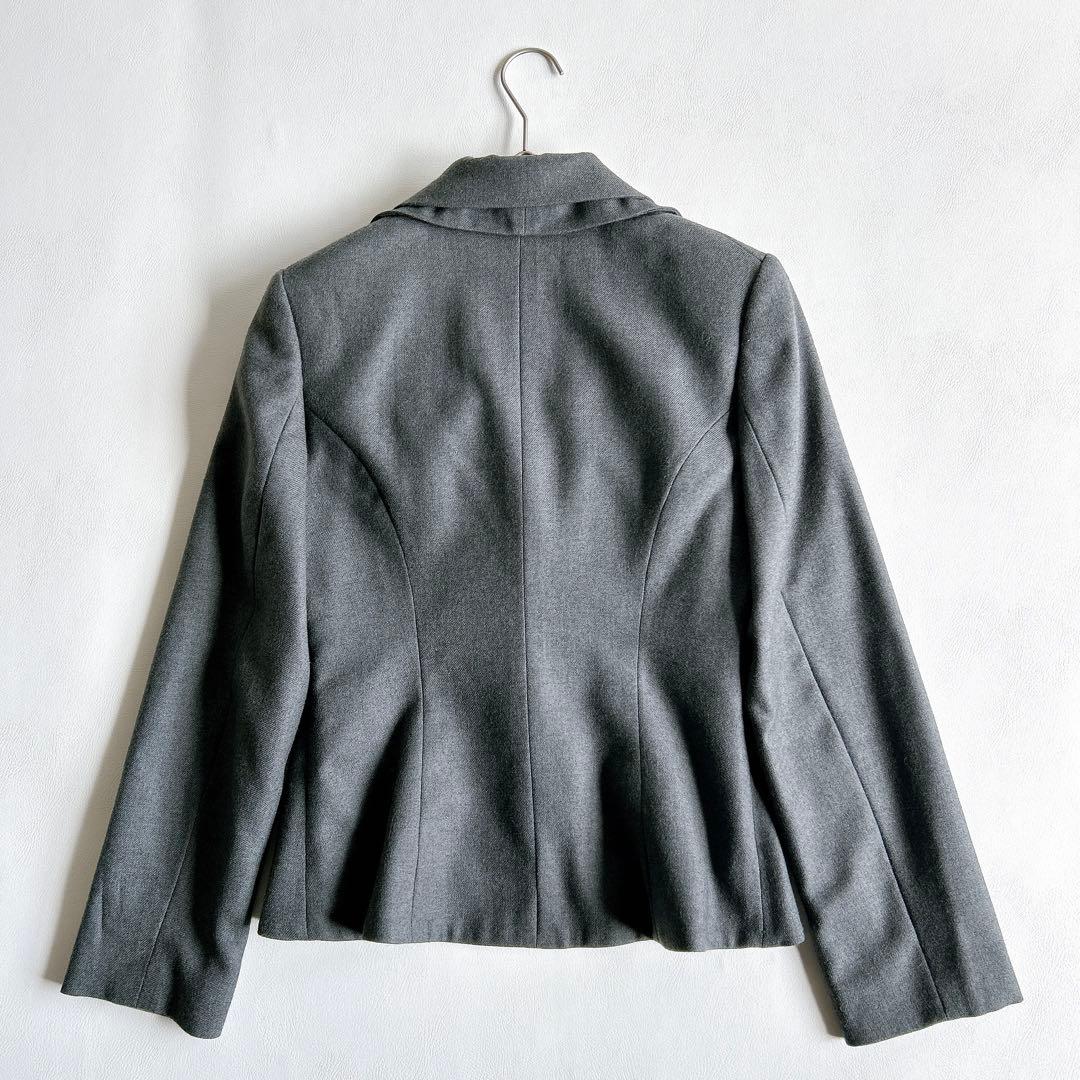 美品☆ヴィヴィアンウエストウッド　ラブジャケット　変形　ラブ襟　グレー　2