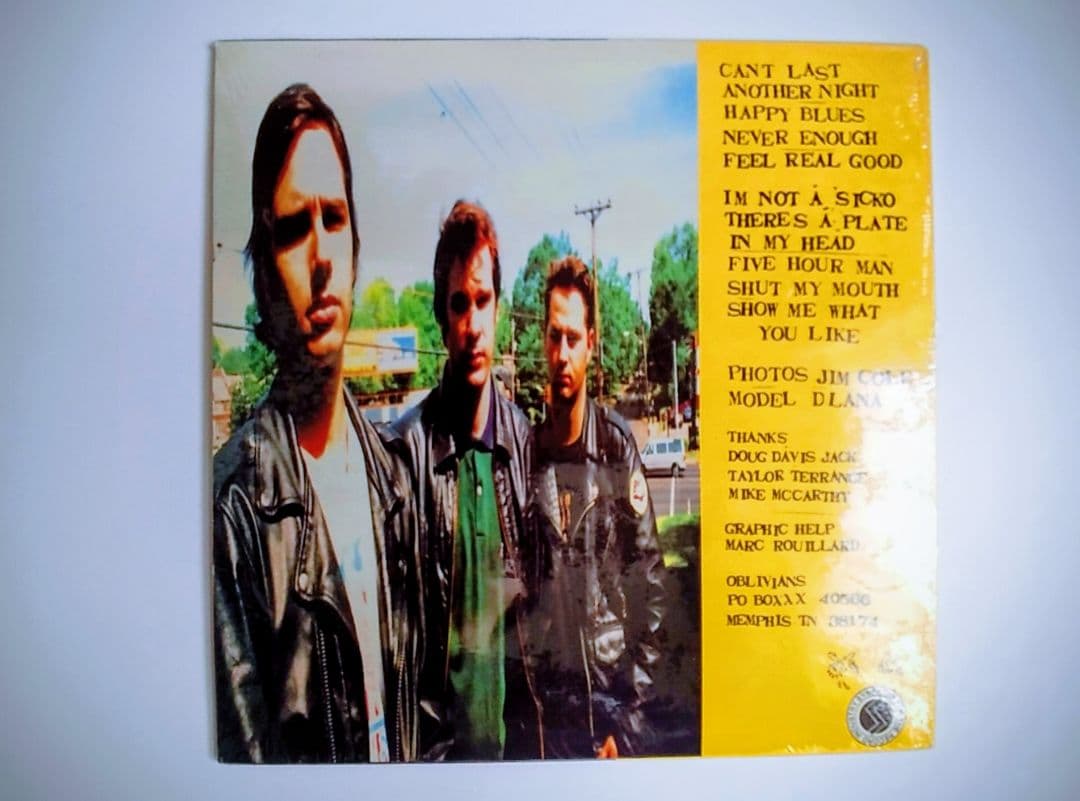 洋楽 OBLIVIANS / Never Enough 10\" LP