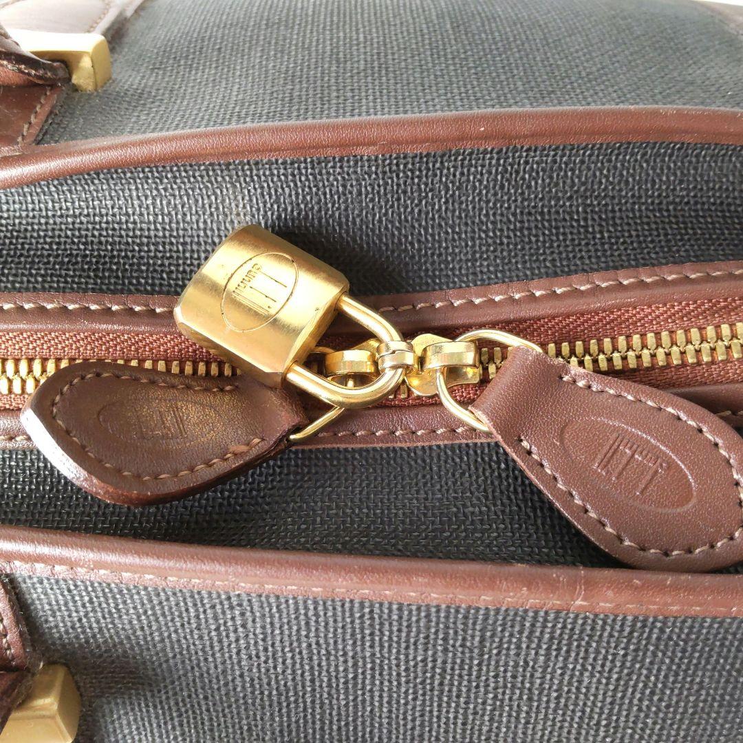 極美品 Dunhill ダンヒル ボストンバッグ 旅行カバン