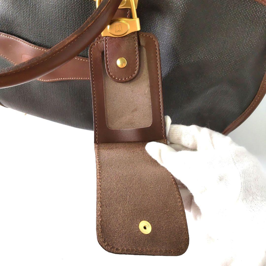 極美品 Dunhill ダンヒル ボストンバッグ 旅行カバン