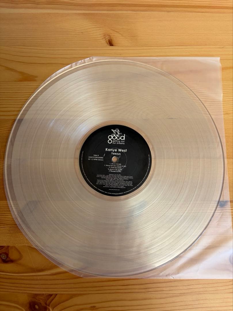 カニエウェスト　YEEZUS アナログ レコード LP vinyl
