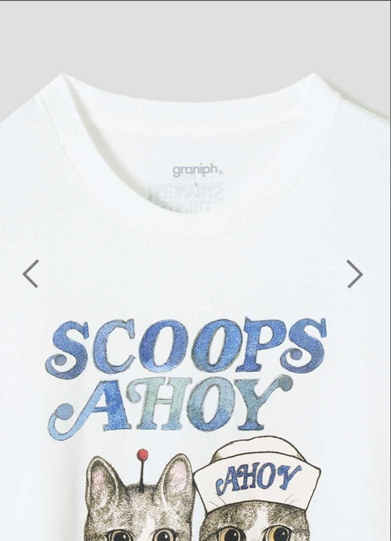 SCOOPS AHOY drawn by ヒグチユウコ　Tシャツ　グラニフ　M