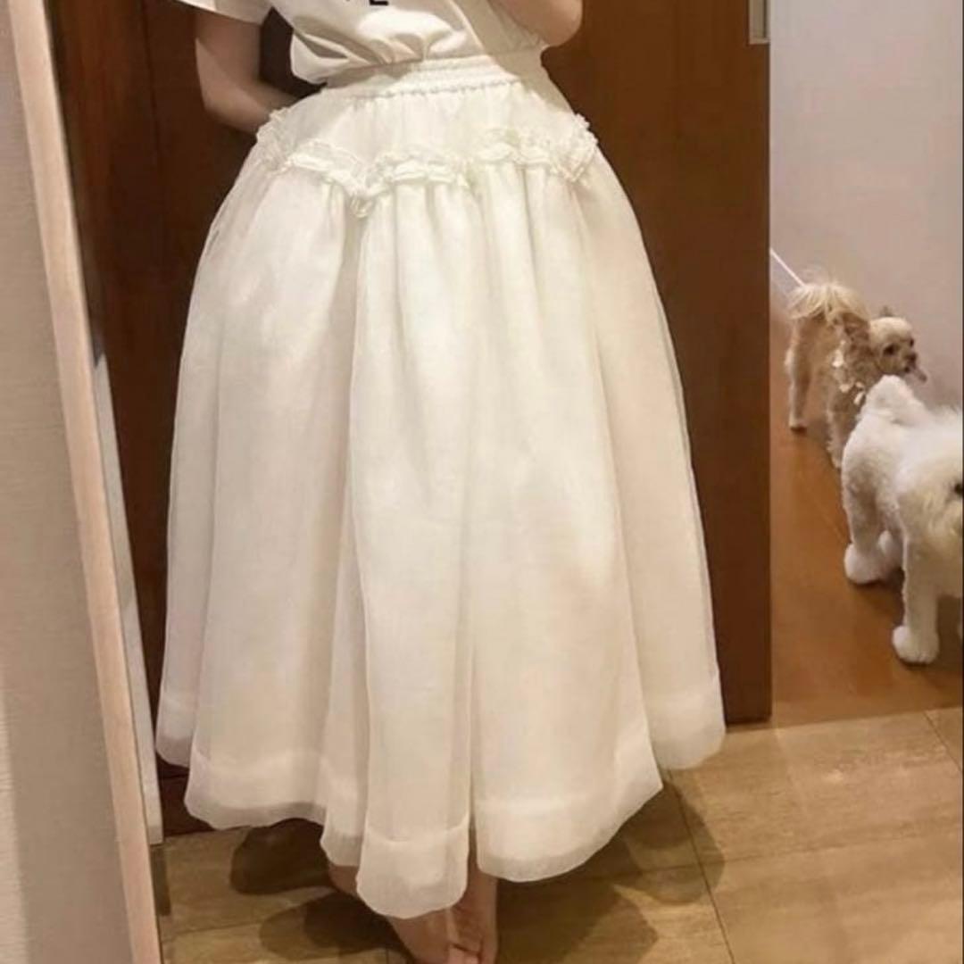 bibiy ロングスカート　チュールスカート　ビビー