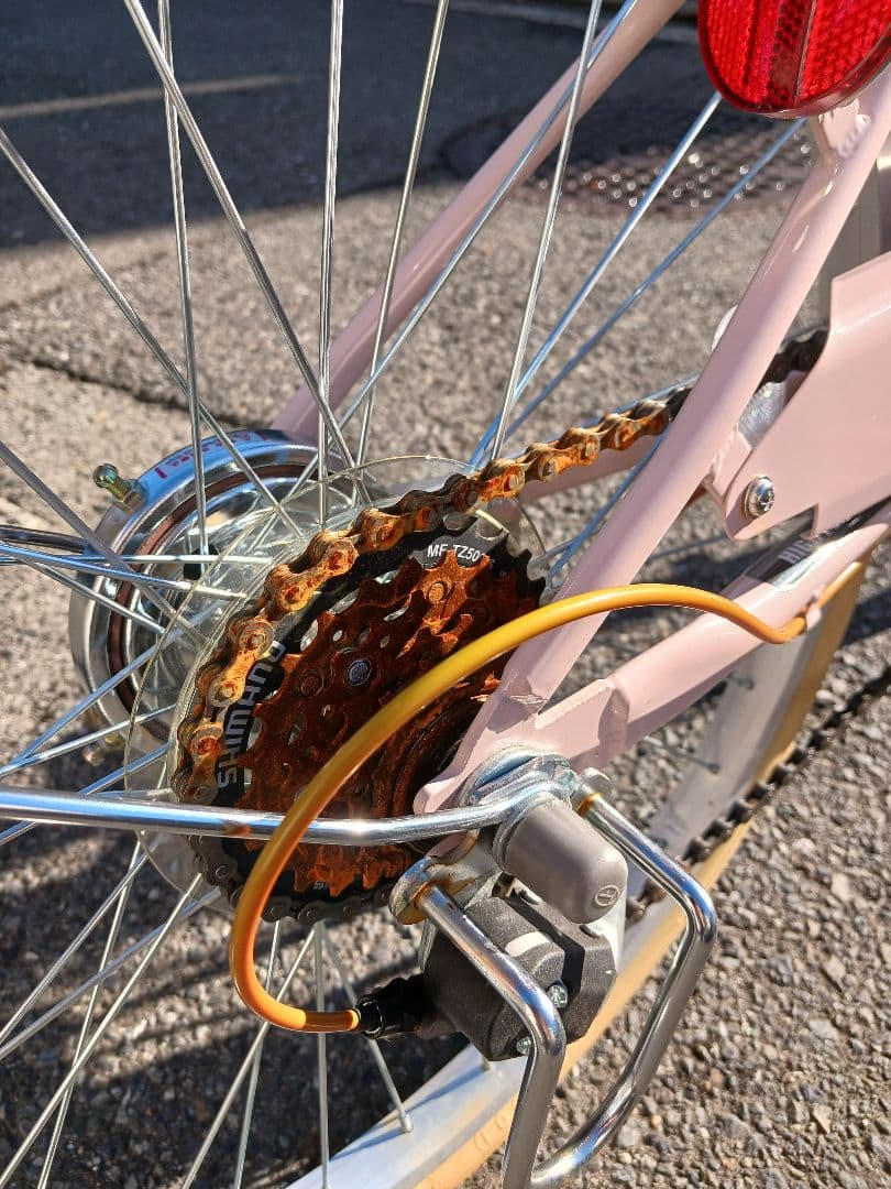 く*る様 【引取限定】GRAPHIS Apricot 子供用自転車22インチ 6