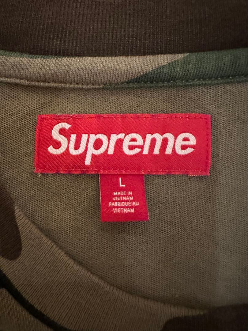Supreme 迷彩　Tシャツ