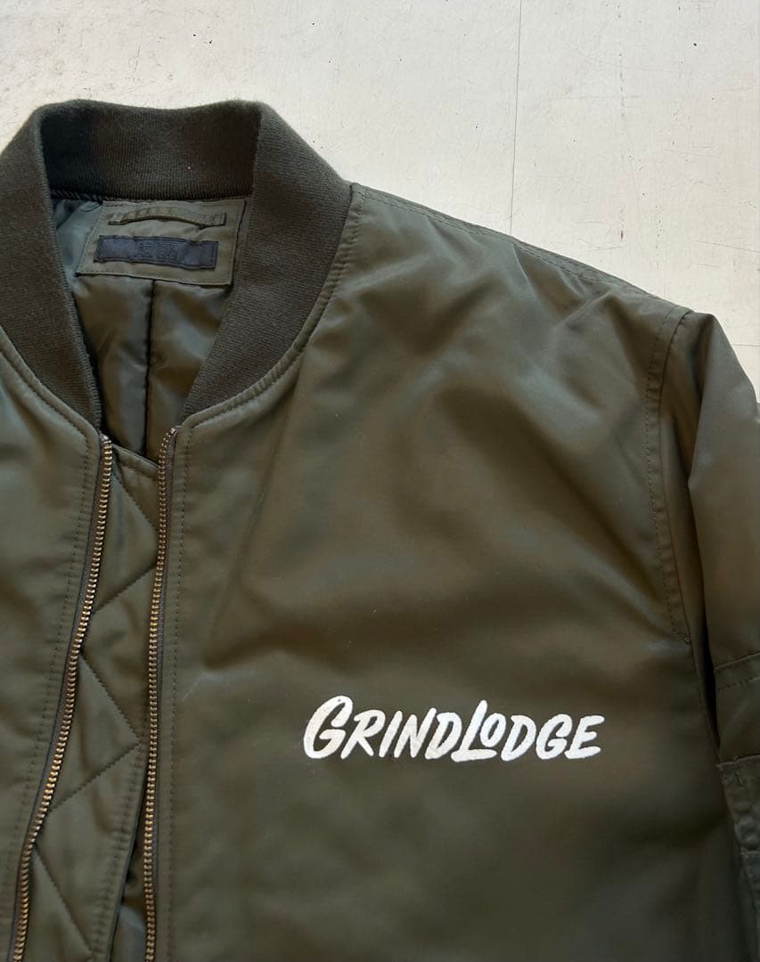 GRINDLODGE 生刷り　MA-1 XL