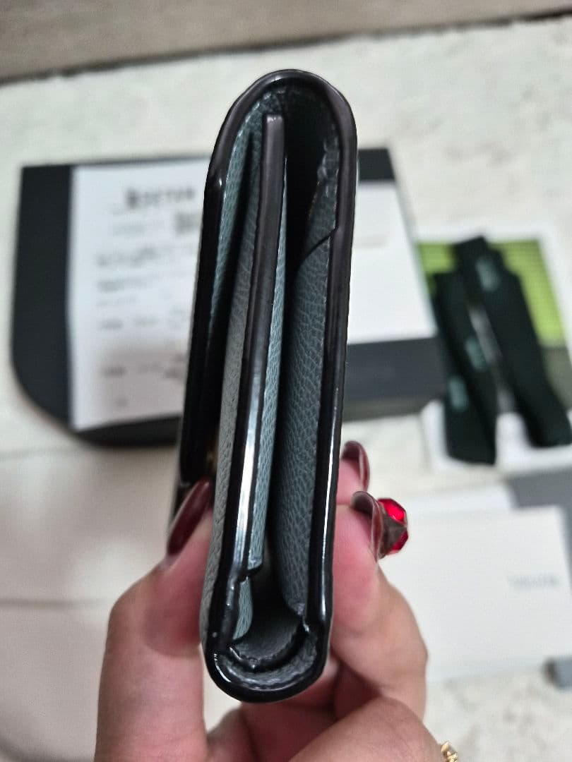 Valextra 三つ折り財布 イジィデ ウォレット