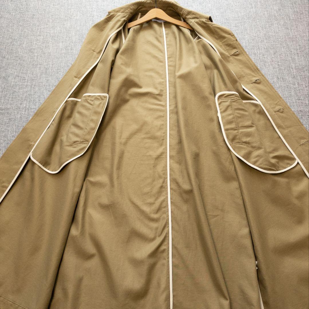SETTO　近年モデル　春秋冬　バルコート　ゆったり　ロング丈　着用感のない美品