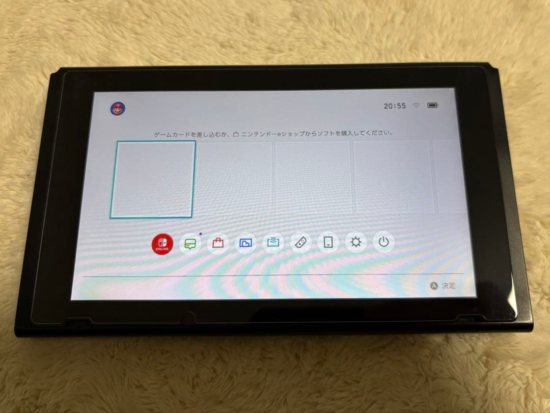 【美品・フィルムあり】Nintendo Switch 本体のみ　未対策機RCM○