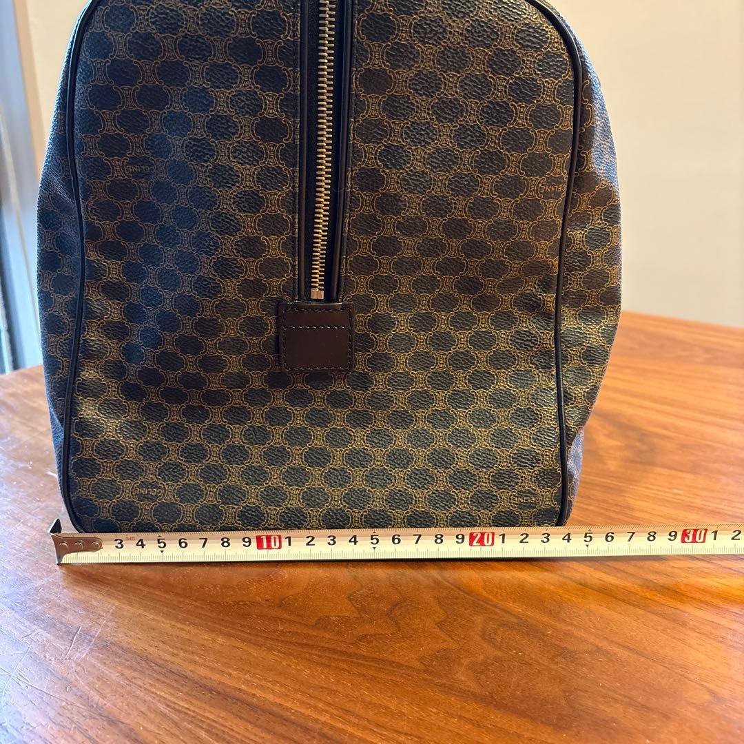 セリーヌ CELINE ボストンバック 黒 マカダム 大容量