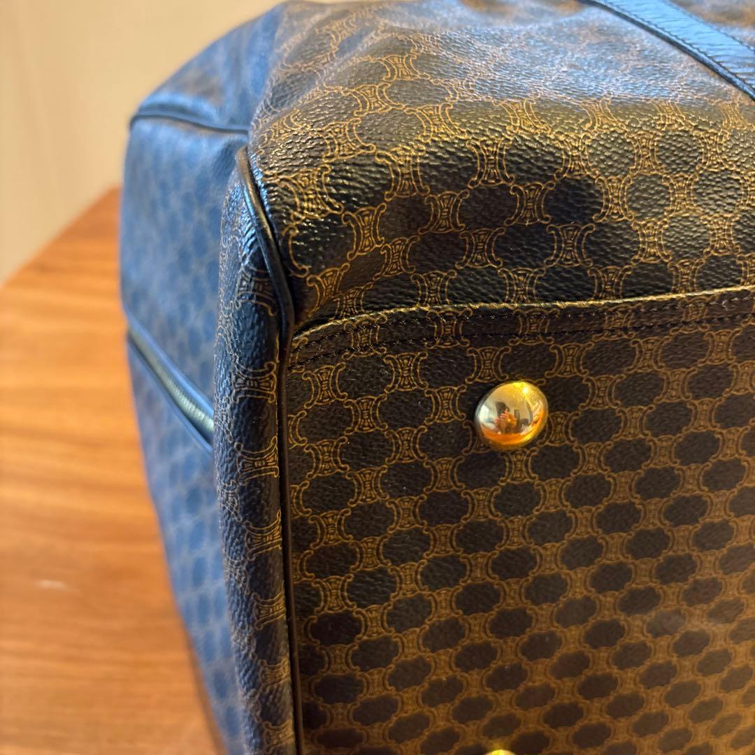セリーヌ CELINE ボストンバック 黒 マカダム 大容量