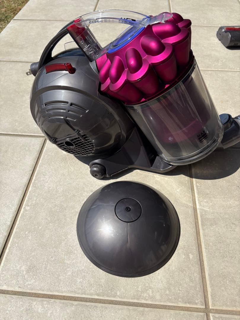 Dyson DC48 キャニスター掃除機 グレー/パープル