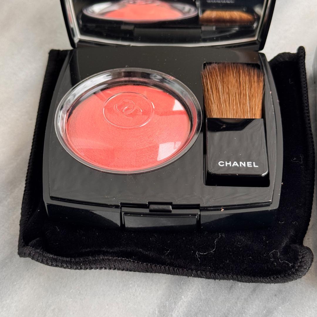 CHANELシャネル ジュ コントゥラスト 71 マリス パウダーチーク 箱付き