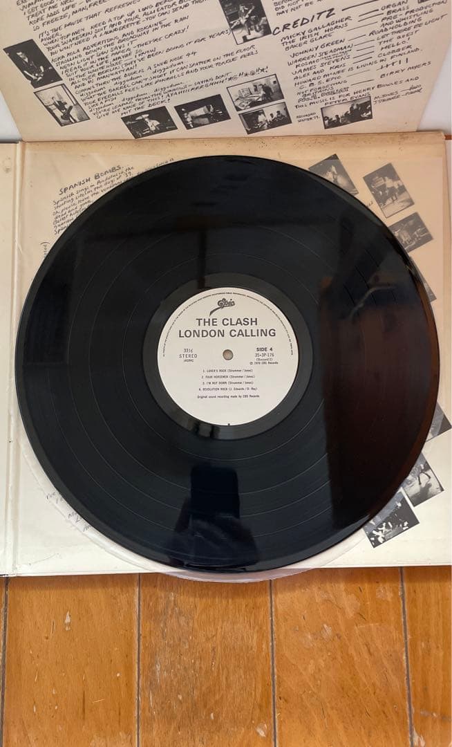 希少 The Clash LONDON CALLING ターコイズ LP