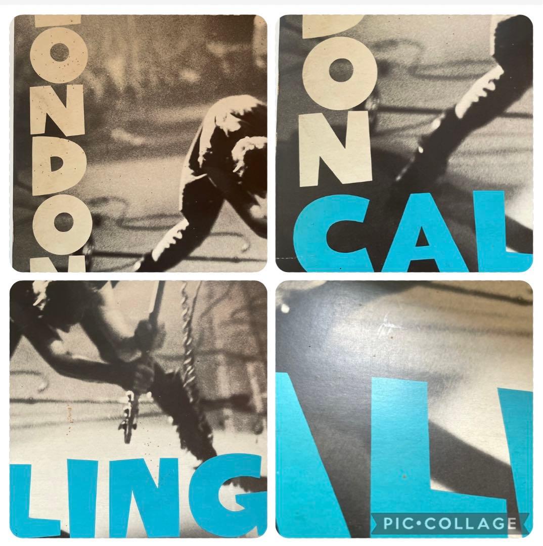 希少 The Clash LONDON CALLING ターコイズ LP