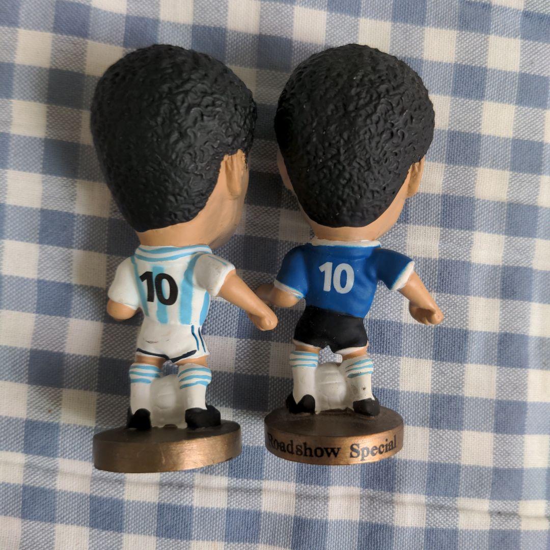 マラドーナ フィギュアセット 3体 キーホルダー付き