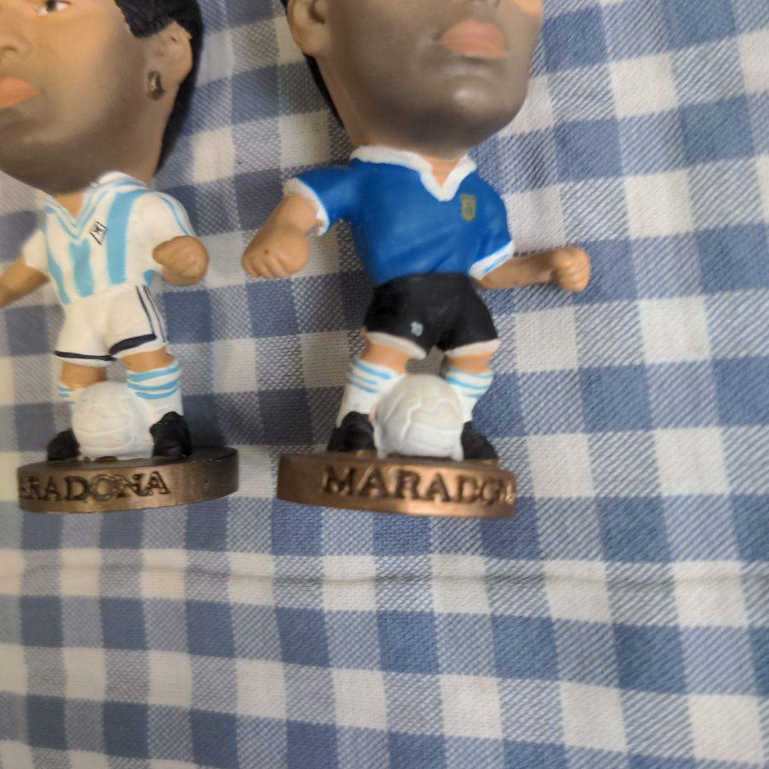 マラドーナ フィギュアセット 3体 キーホルダー付き