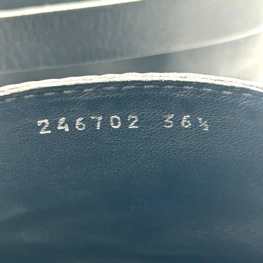 GUCCI グッチ エンジニアブーツ ベルト サイドジップ レザー 23.5