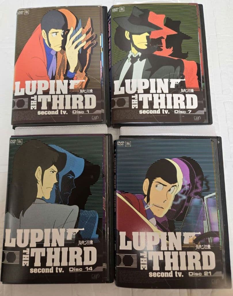 ルパン三世 LUPIN THE THIRD second tv レンタル　DVD