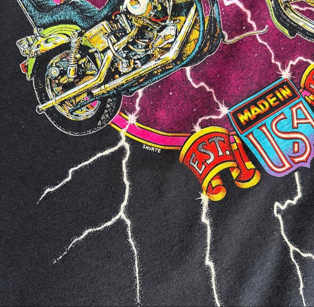④【状態良】Harley Davidson funwearTシャツ サンダー